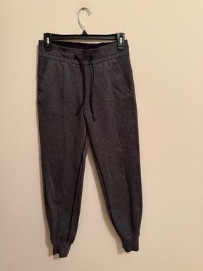 lululemon athletica Dark Charcoal Gray Jogger Pants